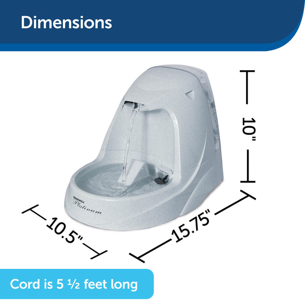 PetSafe Drinkwell UK Platinum Fountain